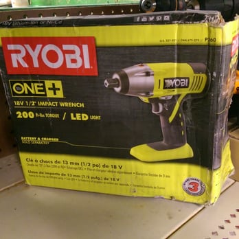 Goltz Sales - Ryobi 18 volt 1/2" drive impact wrench. $100 - Hardware Stores Near Me - Copperas Cove, Texas Goltz Sales - Ryobi 18 volt 1/2" drive impact wrench. $100 - Hardware Stores Near Me - Copperas Cove, Texas