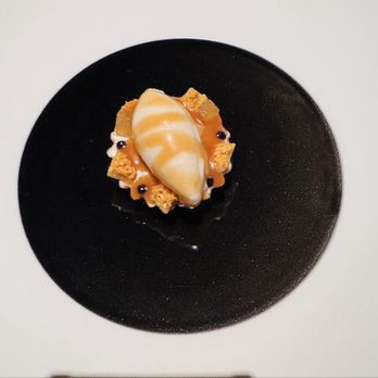 Addison - Ginger tart, Koji, coffee, miso caramel - New American Near Me - San Diego, California Addison - Ginger tart, Koji, coffee, miso caramel - New American Near Me - San Diego, California