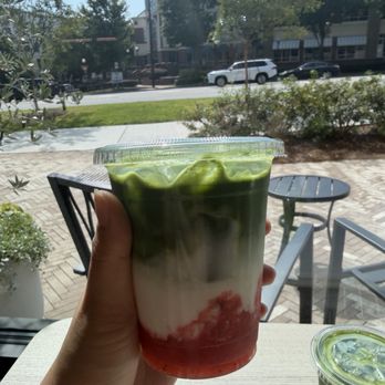 Laylo - Strawberry matcha - Coffee & Tea Near Me - Atlanta, Georgia Laylo - Strawberry matcha - Coffee & Tea Near Me - Atlanta, Georgia
