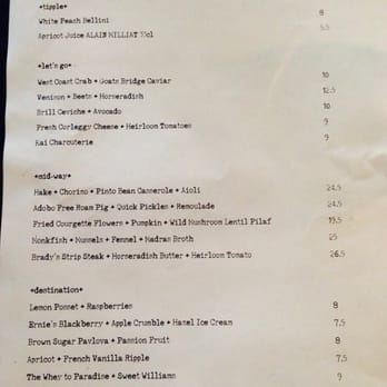 Kai Cafè + Restaurant - Menu - Dinner Sept 7th - Irish Near Me - Galway, G Kai Cafè + Restaurant - Menu - Dinner Sept 7th - Irish Near Me - Galway, G