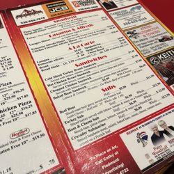 SIR Pizza of Randleman - Menu