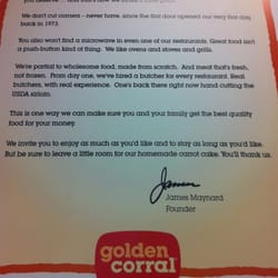 Golden Corral Buffet & Grill - This is the quality pledge!
