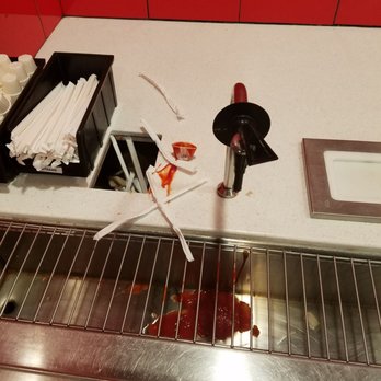 McDonald's - a mess on the counter - Burgers Near Me - Johnstown, Colorado McDonald's - a mess on the counter - Burgers Near Me - Johnstown, Colorado