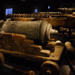 The Mary Rose Museum - Another cannon.