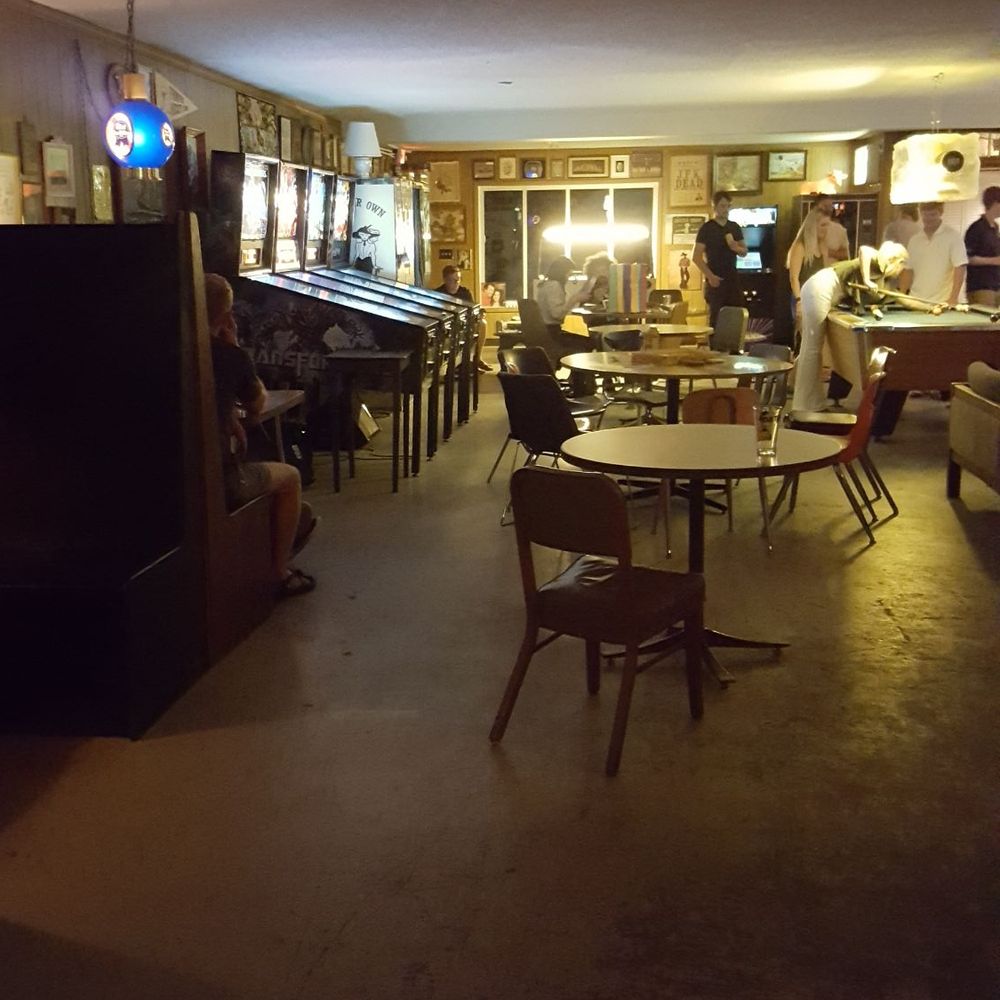 Mom's Basement - Cool place with pinball machines, a pool table, a photo booth and dart boards! - Bars Near Me - Birmingham, Alabama