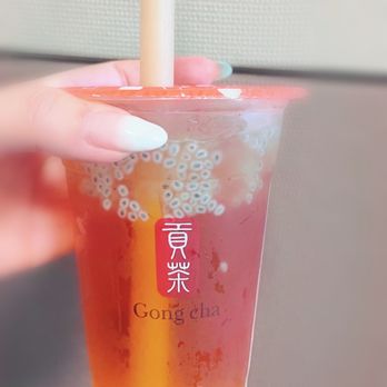 Gong Cha - Lemon Wintermelon with Basil Seeds - Bubble Tea Near Me - San Francisco, California Gong Cha - Lemon Wintermelon with Basil Seeds - Bubble Tea Near Me - San Francisco, California
