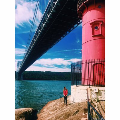 The Little Red Lighthouse by null