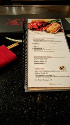 Menu photo 7 Shogun San Marcos, CA