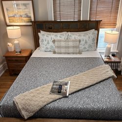Cramer Family Mountain Inn - Uncle Blaine Room with Queen sized bed and shared hall bath.  Includes direct access to the 2nd floor porch.
