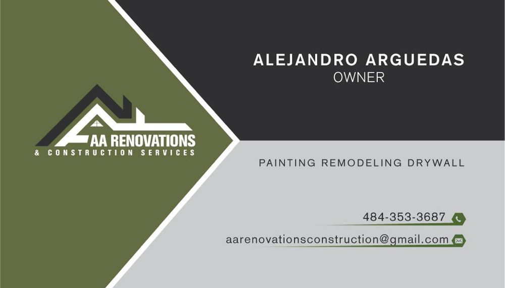 Slide of AA Renovations & Construction Services