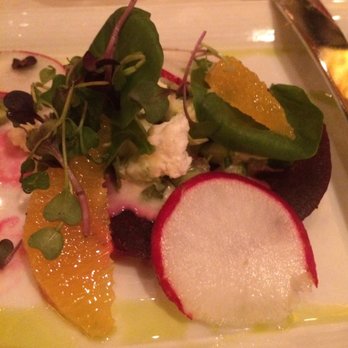 Eddie Merlot's - Close up of the beet salad - Steakhouses Near Me - Cincinnati, Ohio
