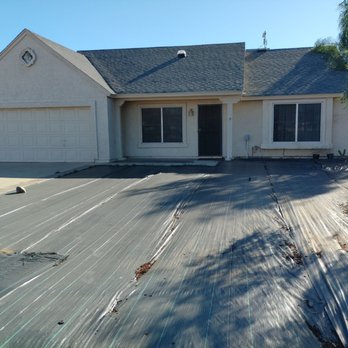 Lee's Trees - Before rocks and trim - Tree Services Near Me