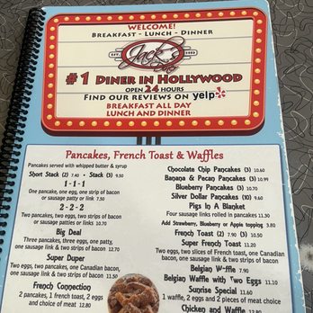 Jack's Hollywood Diner - Menu - Diners Near Me - Hollywood, Florida Jack's Hollywood Diner - Menu - Diners Near Me - Hollywood, Florida