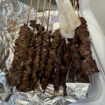 Crazy Skewers - Lamb Kabob 5 Pieces + Beef Backstraps Kabob 5 Pieces - Chinese Near Me - Atlanta, Georgia Crazy Skewers - Lamb Kabob 5 Pieces + Beef Backstraps Kabob 5 Pieces - Chinese Near Me - Atlanta, Georgia