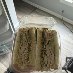 Cahoon RV - Grocery & Cottages - Turkey, sprouts, cucumber, avocado, chipotle mayo.