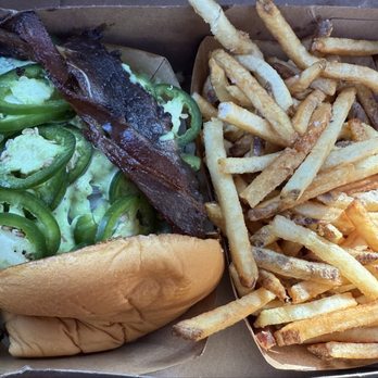 Hitit Burger - Jalapeño Thrill. Switched mine up by adding American cheese, beef bacon & an egg. Underwhelming. - Burgers Near Me - New York, New York Hitit Burger - Jalapeño Thrill. Switched mine up by adding American cheese, beef bacon & an egg. Underwhelming. - Burgers Near Me - New York, New York