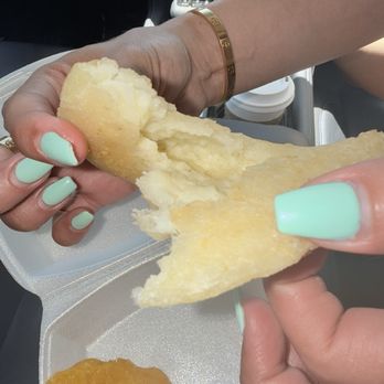 La Salchipaperia D.C. - Empanada that was empty inside - Burgers Near Me - Oakland Park, Florida