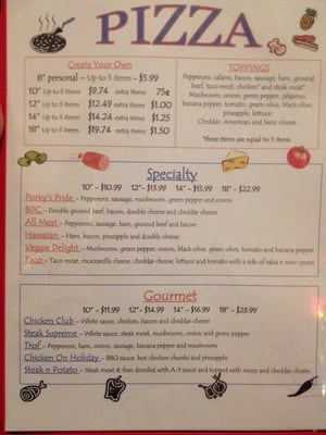 Menu photo 8 Porky's Pizza Trof Oak Harbor, OH Menu photo 8 Porky's Pizza Trof Oak Harbor, OH