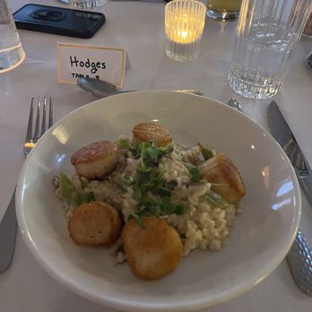 Galilee Beach Club - Scallops seared to perfection with legendary risotto! - Venues & Event Spaces Near Me - Narragansett, Rhode Island Galilee Beach Club - Scallops seared to perfection with legendary risotto! - Venues & Event Spaces Near Me - Narragansett, Rhode Island