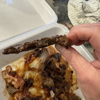 Christo's Cafe - Thin, charred, chewy piece of liver. - Breakfast & Brunch Near Me - Orlando, Florida