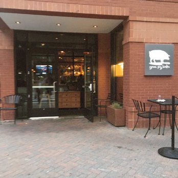 Green Pig Bistro - Entrance. Patio gets pretty packed as well - New American Near Me - Arlington, Virginia Green Pig Bistro - Entrance. Patio gets pretty packed as well - New American Near Me - Arlington, Virginia