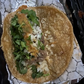 Dyfre's Burger - Beef tongue taco - Hot Dogs Near Me - Springfield, Virginia