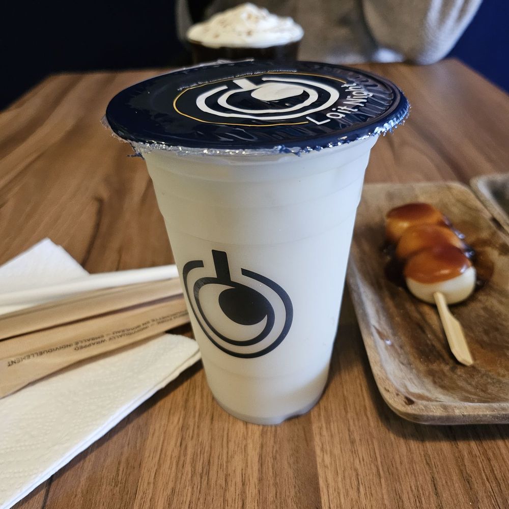 Roasted corn latte