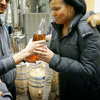 Van Brunt Stillhouse - Smelling a special batch of Apple Brandy - Distilleries Near Me - Brooklyn, New York