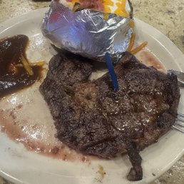 12 oz. Signature Ribeye Loaded Baked Potato