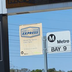 Dodger Stadium Express - On our way to Dodgers v Yankees