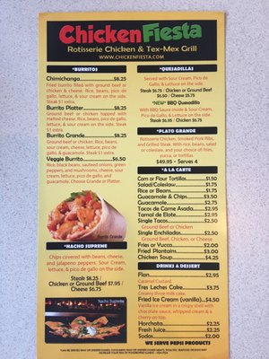 Menu photo 3 Chicken Fiesta Richmond, VA Menu photo 3 Chicken Fiesta Richmond, VA