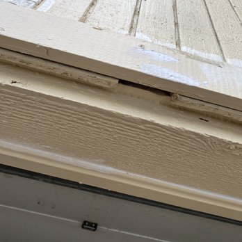 Dar'rell Santini Fields Contracting - Decayed wood replaced but left with a gap. - General Contractors Near Me