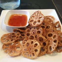 Miss Hu - deep fried lotus chips