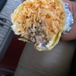 Barely any meat.