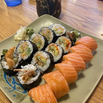 Oishii - This was only part of our lunch. - Sushi Bars Near Me - Houston, Texas Oishii - This was only part of our lunch. - Sushi Bars Near Me - Houston, Texas