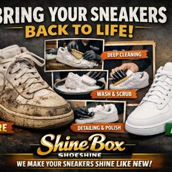 We clean sneaker's