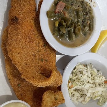 Robert's By The River - Catfish with sides - Desserts Near Me - Evansville, Indiana Robert's By The River - Catfish with sides - Desserts Near Me - Evansville, Indiana