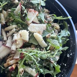 Glazed Walnut Arugula Salad