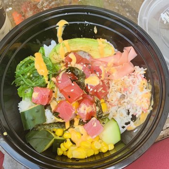 Bobablastic - Tuna poke bowl - Bubble Tea Near Me - Beaverton, Oregon