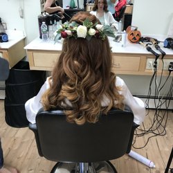 Hair Gallery Salon and Spa - The back of my wedding hair, done by Ashley!