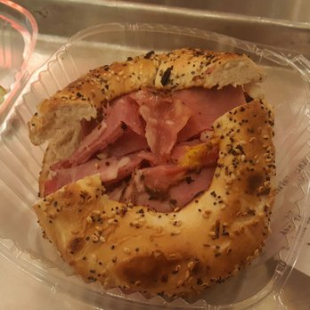 Kettlemans Bagel - Montréal style smoked meat only! (Came with a pickle) - Bagels Near Me - Ottawa, Ontario