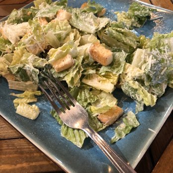 Red Rock Pizza - Caesar salad, don't let this picture fool you...this salad is huge. - Pizza Near Me - Canmore, Alberta Red Rock Pizza - Caesar salad, don't let this picture fool you...this salad is huge. - Pizza Near Me - Canmore, Alberta
