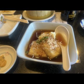 Mister Sushi - Agedashi , a soft tofu in a sweet & savory sauce called tsuyu. 10/10 - Sushi Bars Near Me - San Diego, California Mister Sushi - Agedashi , a soft tofu in a sweet & savory sauce called tsuyu. 10/10 - Sushi Bars Near Me - San Diego, California