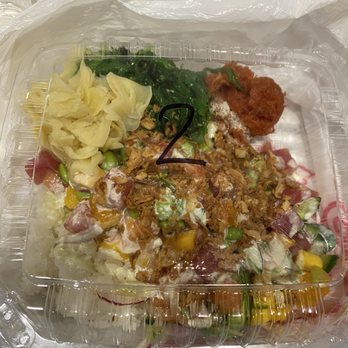 H2O Poke & Grill - 2 protein with sushi rice togo order. - Hawaiian Near Me - Irvine, California H2O Poke & Grill - 2 protein with sushi rice togo order. - Hawaiian Near Me - Irvine, California
