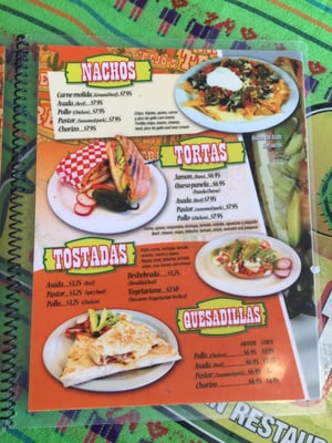Menu photo 4 Trejo's Mexican Restaurant Pasco, WA