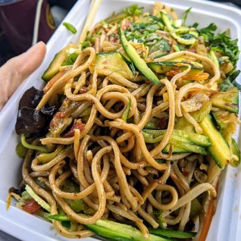 Dumpling Tea & Dim Sum - Veggie fried noodle dish - Chinese Near Me - Santa Fe, New Mexico
