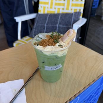 Daydrift - had a banana puddin matcha its very yummy i reccomend and the place look so pretty!! - Coffee & Tea Near Me - Costa Mesa, California Daydrift - had a banana puddin matcha its very yummy i reccomend and the place look so pretty!! - Coffee & Tea Near Me - Costa Mesa, California