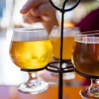 Das Bierhauz - Flight ($14) - Beer Gardens Near Me - Redwood City, California Das Bierhauz - Flight ($14) - Beer Gardens Near Me - Redwood City, California