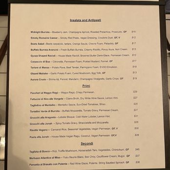 Junah - Menu - Japanese Near Me - Salt Lake City, Utah