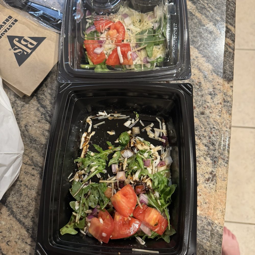 BJ's Restaurant & Brewhouse - Fresh Mozzarella And Tomato Salad - New American Near Me - Lubbock, Texas BJ's Restaurant & Brewhouse - Fresh Mozzarella And Tomato Salad - New American Near Me - Lubbock, Texas